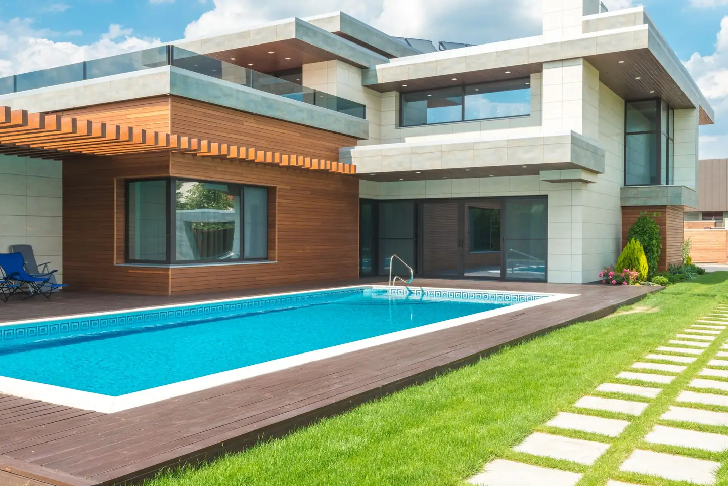 Swimming pool built in Glenwood, NSW